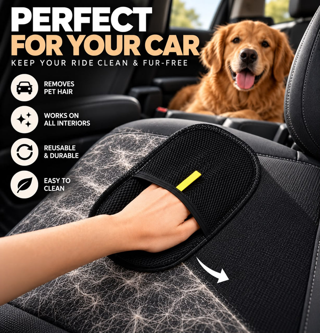 Pet Hair Remover Glove -  Reusable & Easy Clean